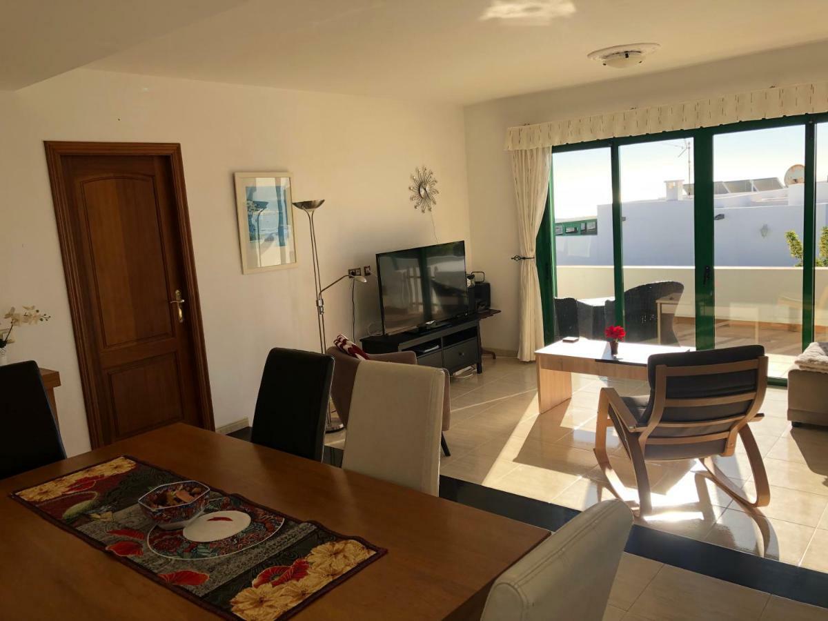 Casa Tranquila Con Vistas En La Colina De Tias Villa Luaran gambar
