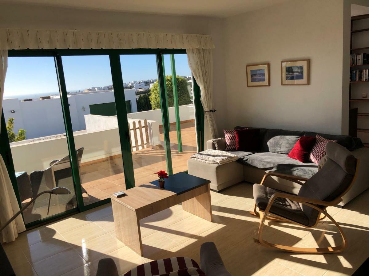 Casa Tranquila Con Vistas En La Colina De Tias Villa Luaran gambar
